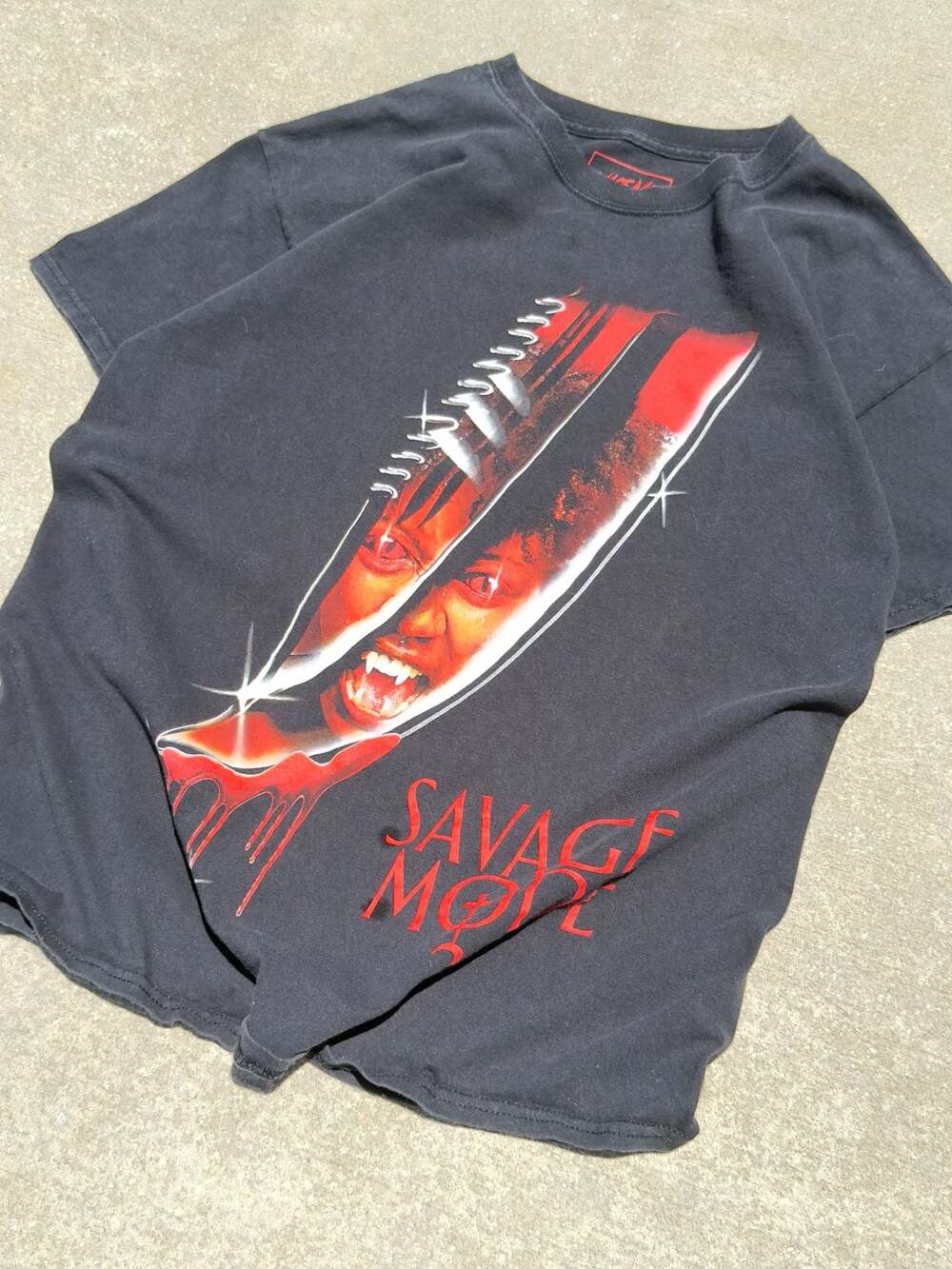 21 Savage & Metro Boomin - Savage Mode II Album Merchandise - Black Natural Sun